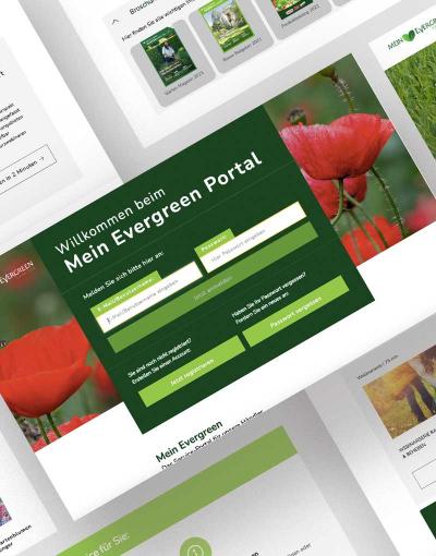  Evergreen Garden Care Website Übersicht